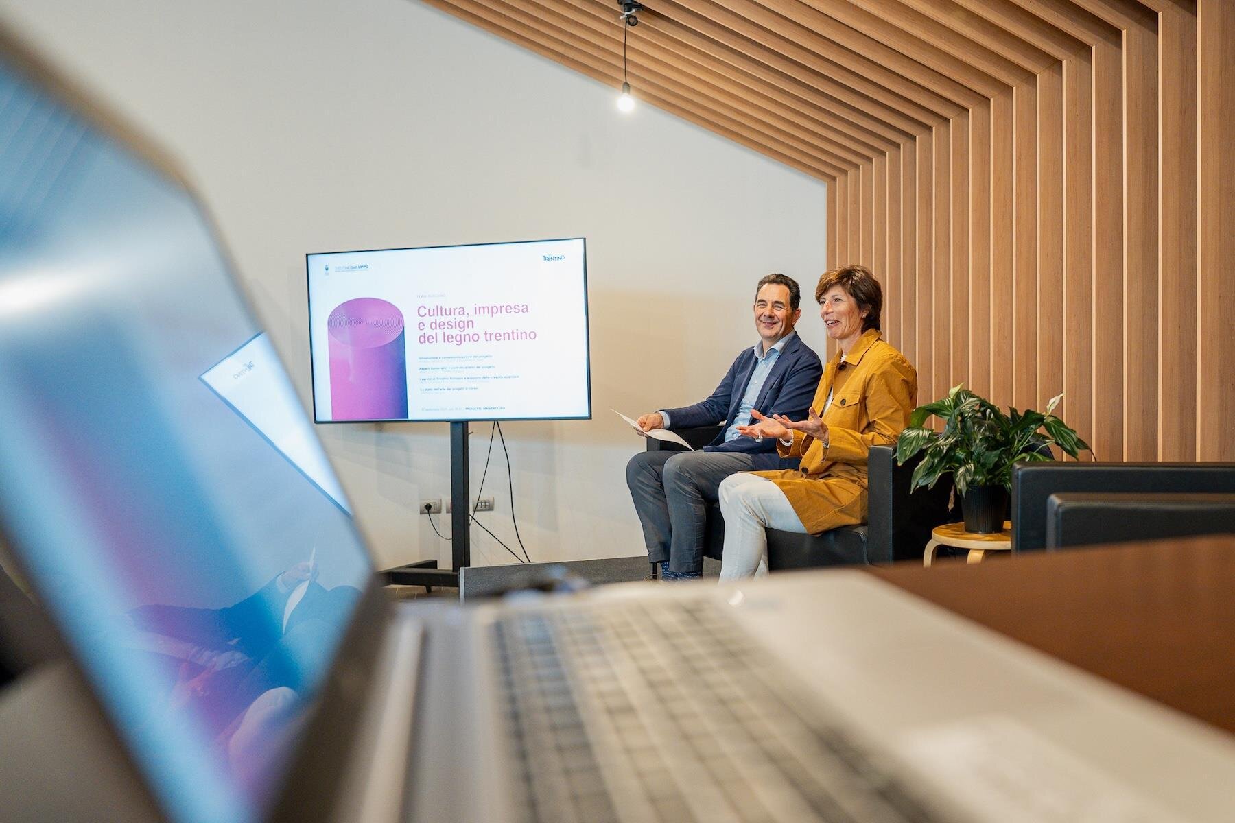 Public Image Comunicati 2025 Legno Trentino 2 Mauro Casotto Monica Carotta