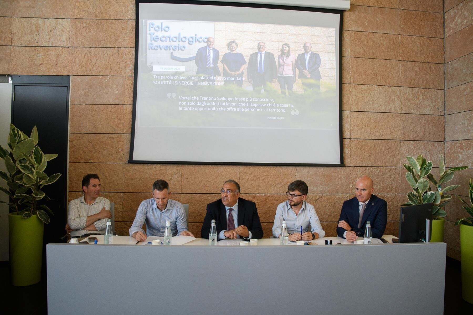 Public Image Comunicati 2025 Assemblea Trentinosviluppo Conferenza Stampa Direzione