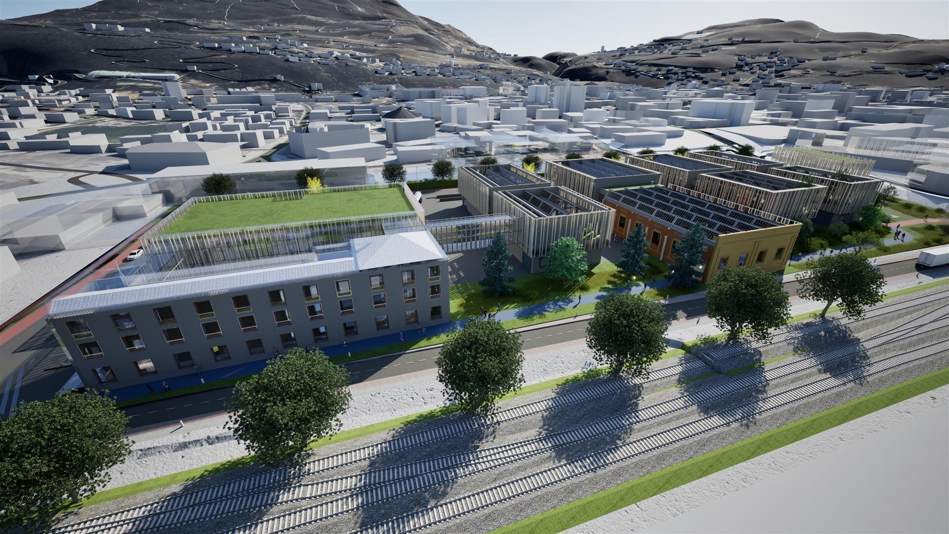 Public Image Comunicati 2025 Polo Scienze Vita Render