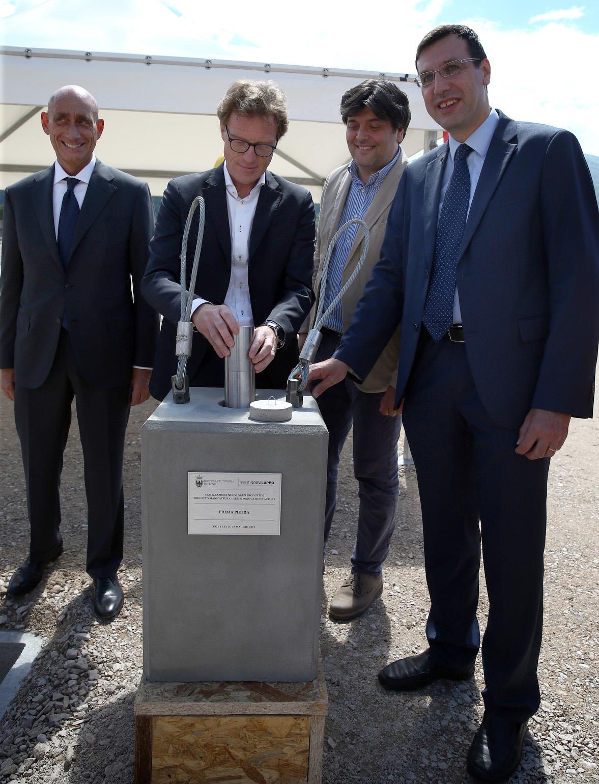 Progetto manifattura: posata la prima pietra del nuovo complesso ... Impresa colombo lecco