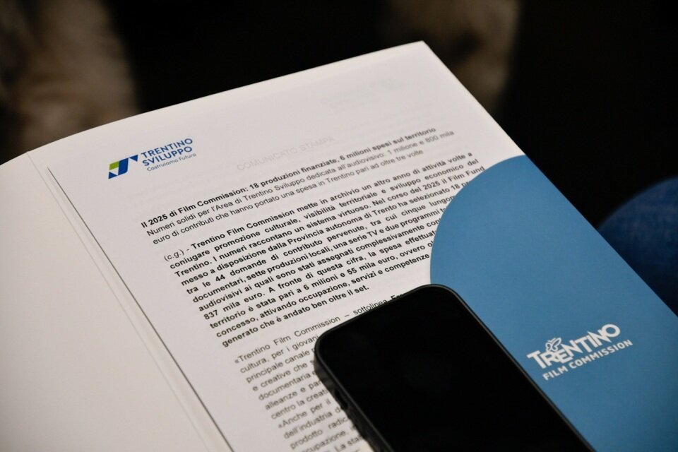 Il 2025 di Film Commission: 18 produzioni finanziate, 6 milioni spesi sul territorio 