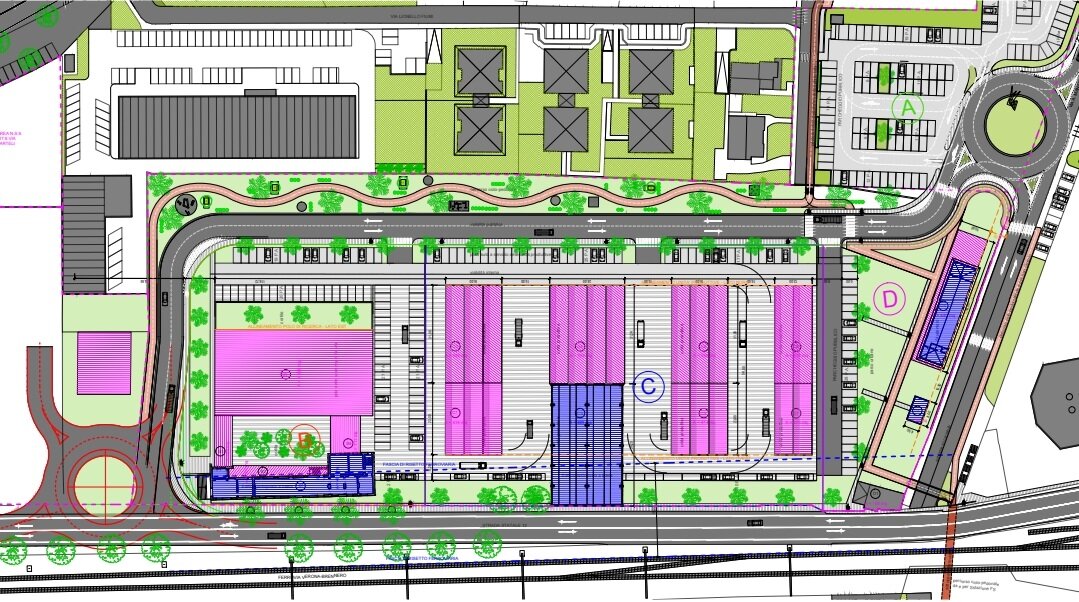 Merloni Nord Pianta Progetto