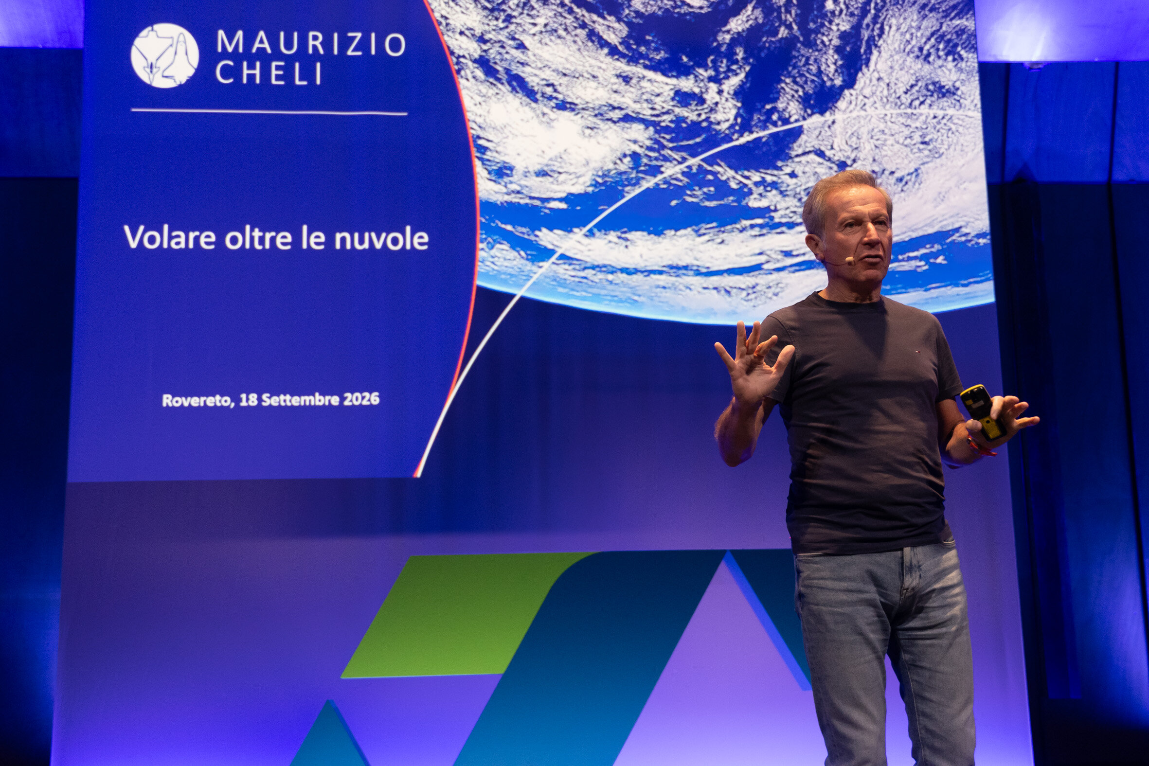 Evento 40 Anni Di Trentino Sviluppo Maurizio Cheli