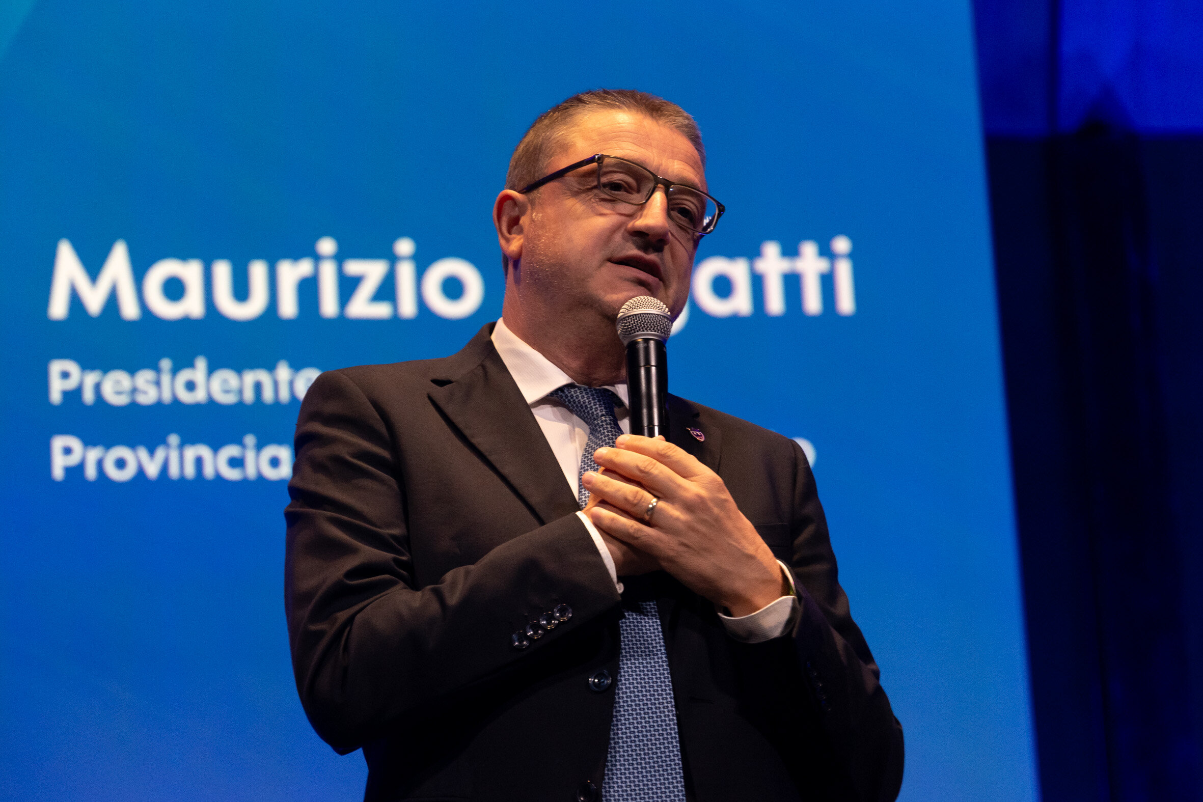 Evento 40 Anni Di Trentino Sviluppo Maurizio Fugatti
