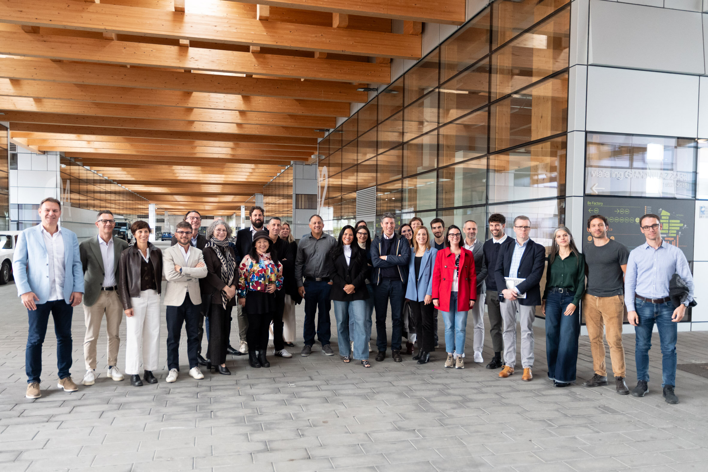 Delegazione Usa Foto Gruppo